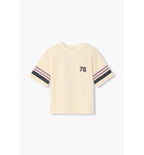T-shirt Motif Dos Femme - Naturel Imprime