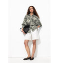 Chemise Imprimée Femme - Noir Imprime