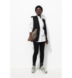 Chemise Brodée dans le Dos - Blanc Uni Clair