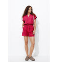 Blouse Rayée en Coton Femme - Multicolore Raye