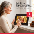 Cadre Numérique Wifi 7 Pouces - Frameo - Agfaphoto