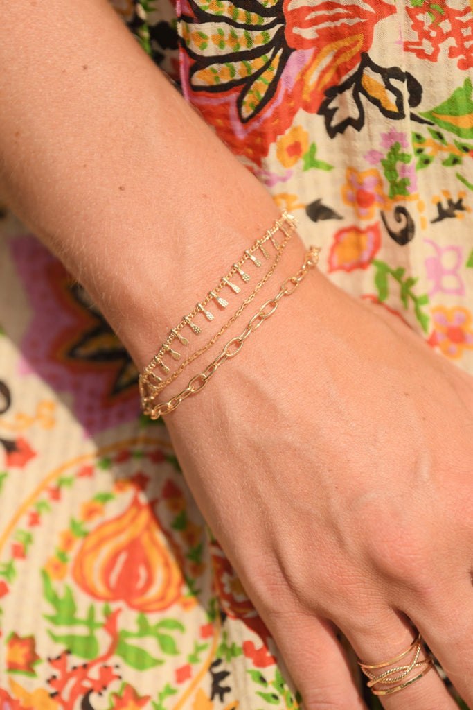Bracelet - Laiton Doré