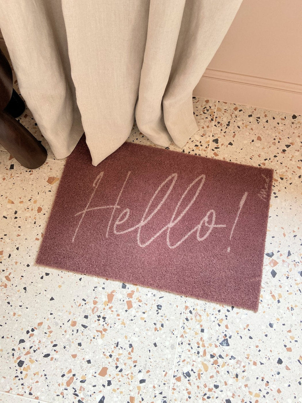 Tapis Arie - Dusty Pink