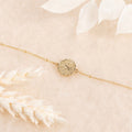 Bracelet Médaille Astrologique Bélier - Laiton Doré