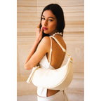 Sac À Bandoulière Bruna - Blanc Cassé