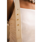 Sac À Bandoulière Bruna - Blanc Cassé