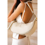Sac À Bandoulière Bruna - Blanc Cassé