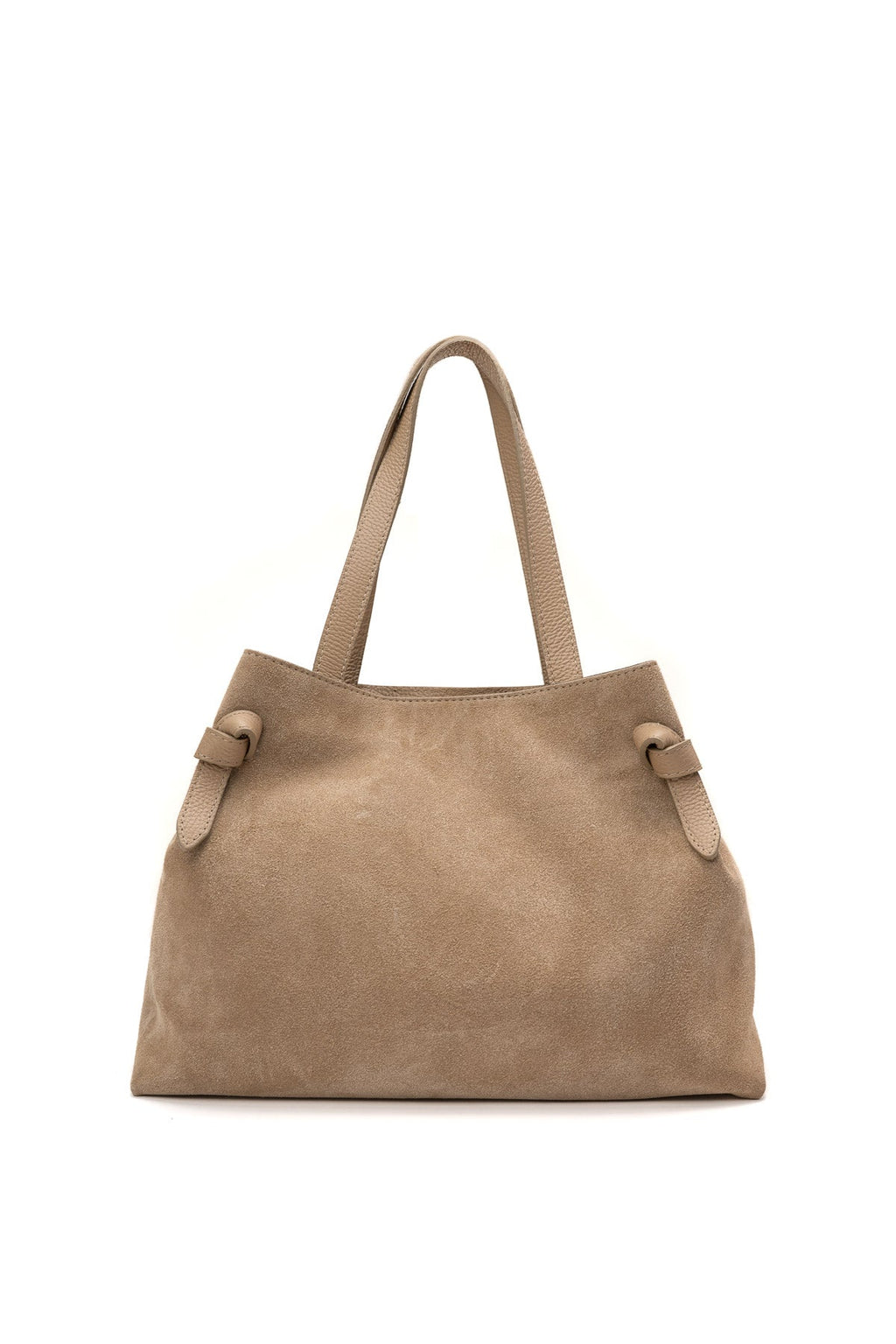 Sac En Bandoulière Vera Suede - Taupe