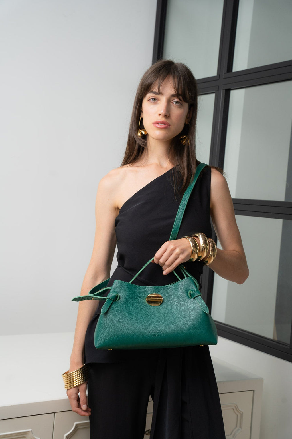 Sac En Bandoulière Vera - Vert Sapin