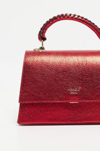 Sac À Bandoulière Anea - Rouge Metallique