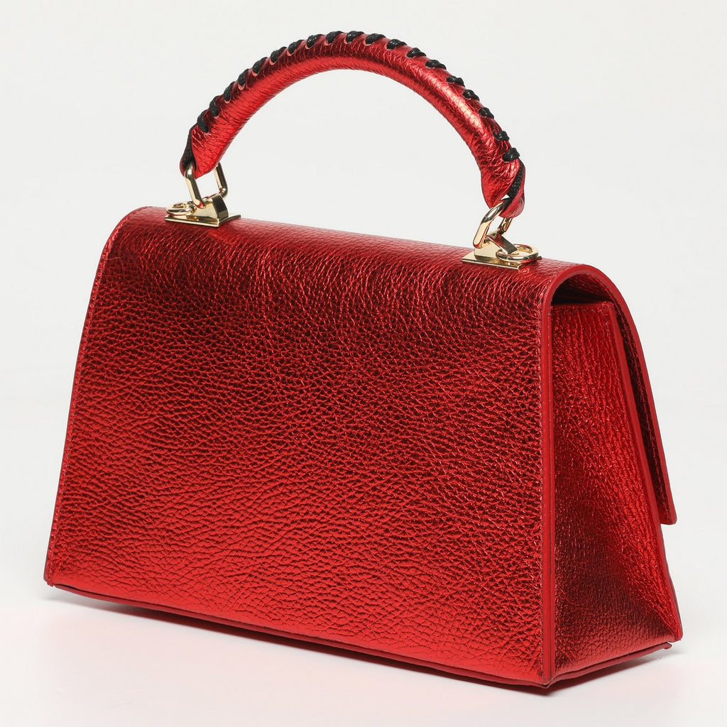 Sac À Bandoulière Anea - Rouge Metallique