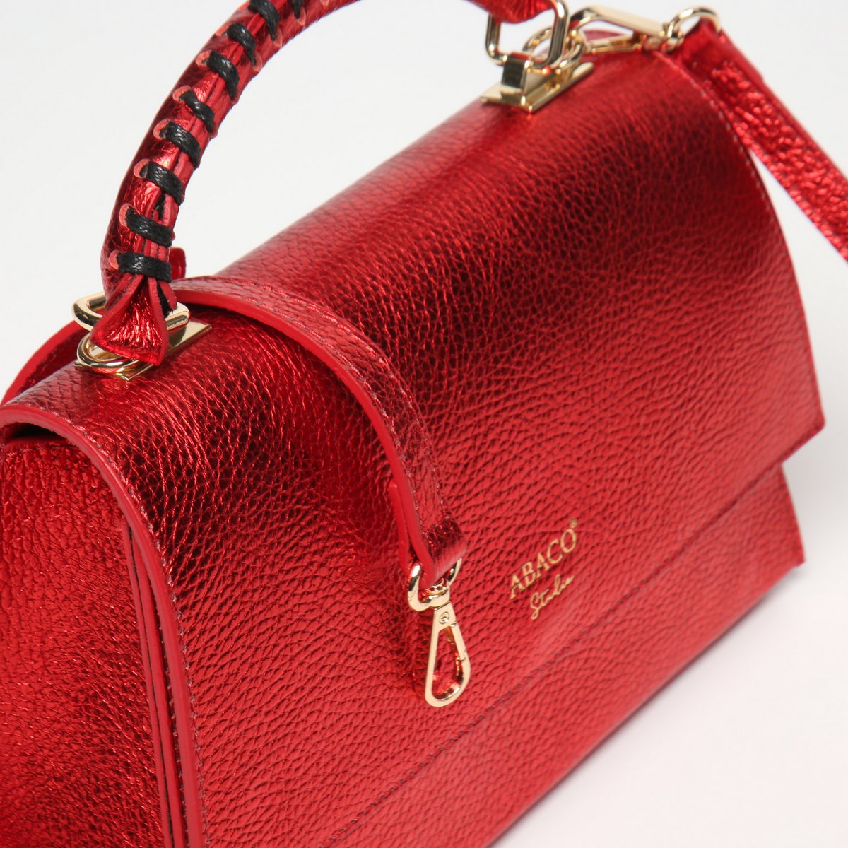 Sac À Bandoulière Anea - Rouge Metallique