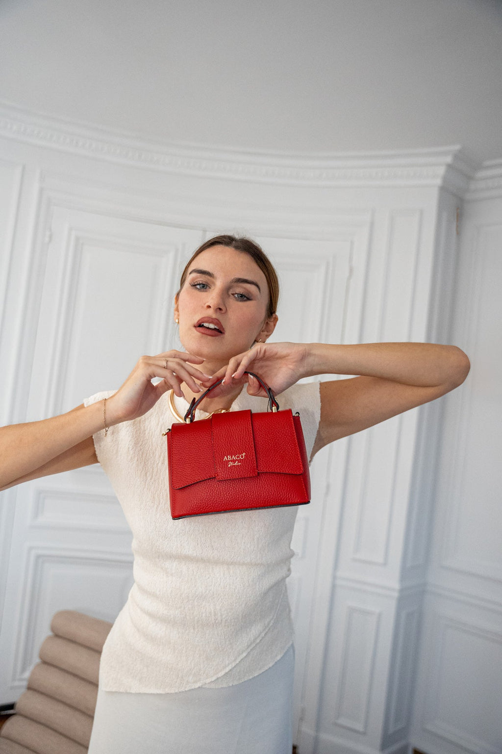 Sac À Bandoulière Mila - Rouge