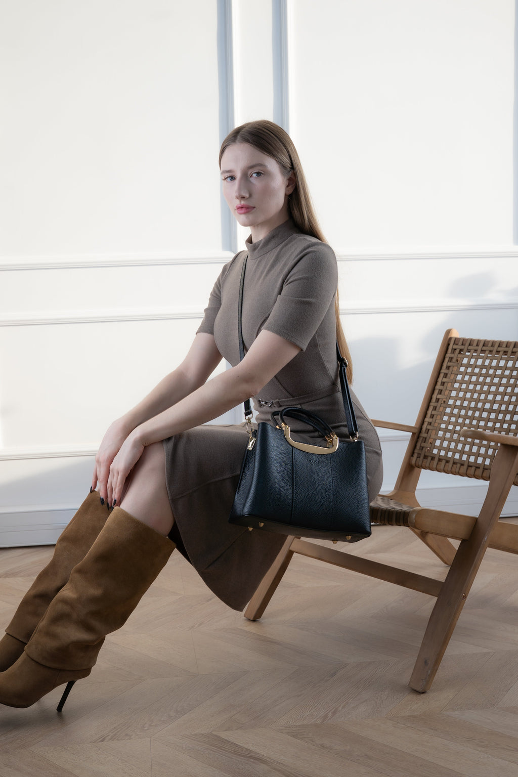 Sac À Bandouliere Olivia - Noir