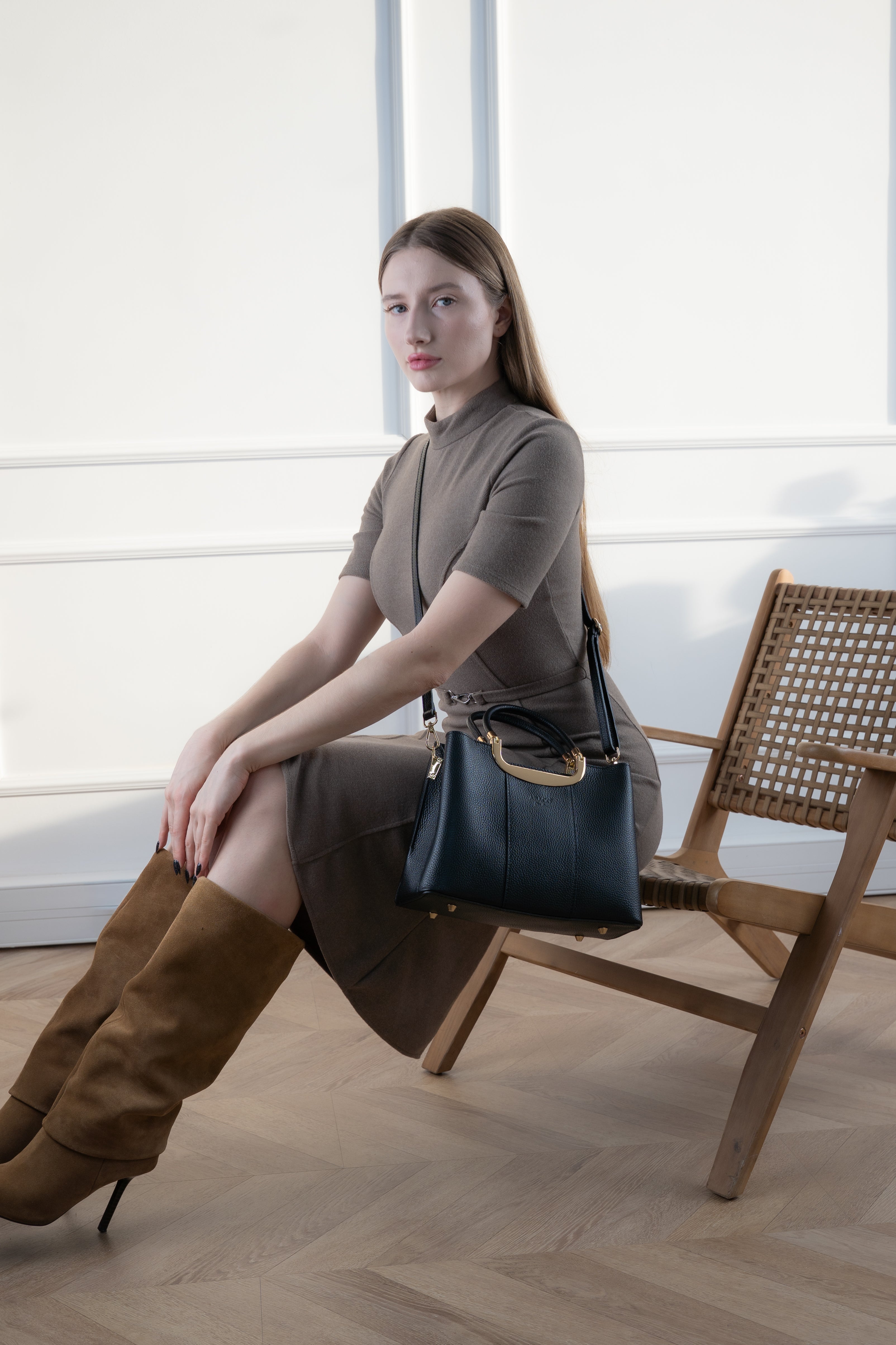 Sac À Bandouliere Olivia - Noir