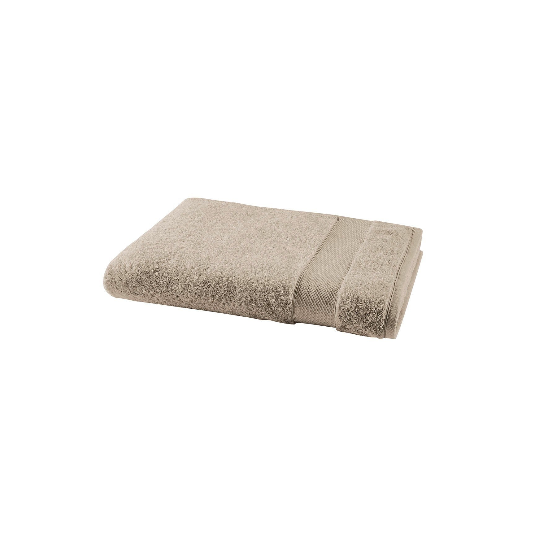 Eponge Unie - Drap De Douche - Taupe