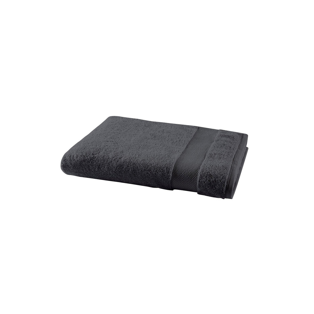 Eponge Unie - Drap De Douche - Anthracite