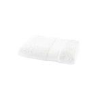 Eponge Unie - Serviette De Toilette - Blanc