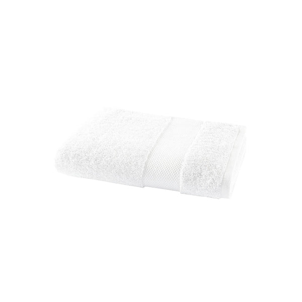 Eponge Unie - Serviette De Toilette - Blanc