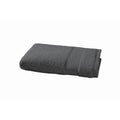 Eponge Unie - Serviette De Toilette - Anthracite