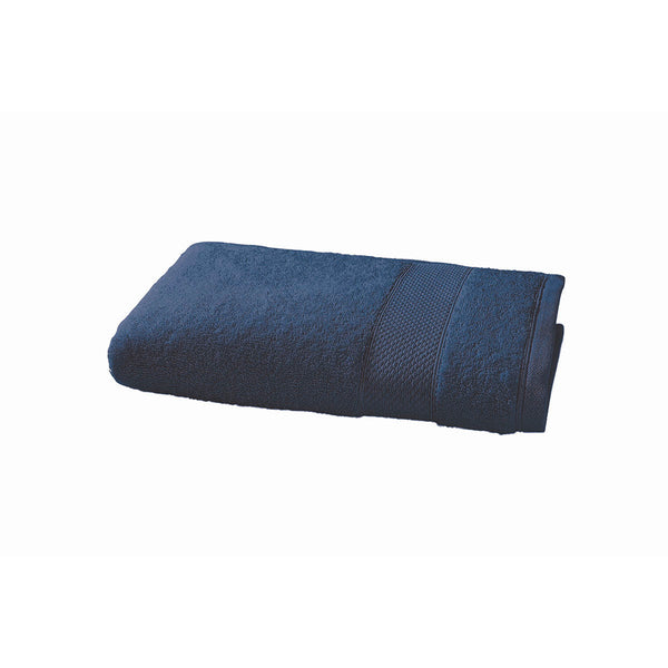 Eponge Unie - Serviette Invité  - Bleu Nuit