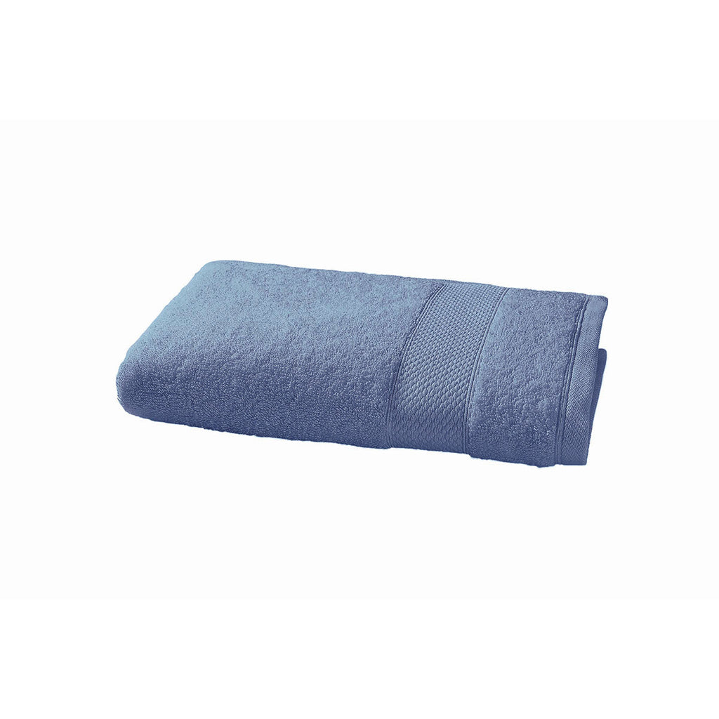 Eponge Unie - Serviette Invité  - Bleu Jeans