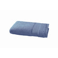 Eponge Unie - Serviette Invité  - Bleu Jeans