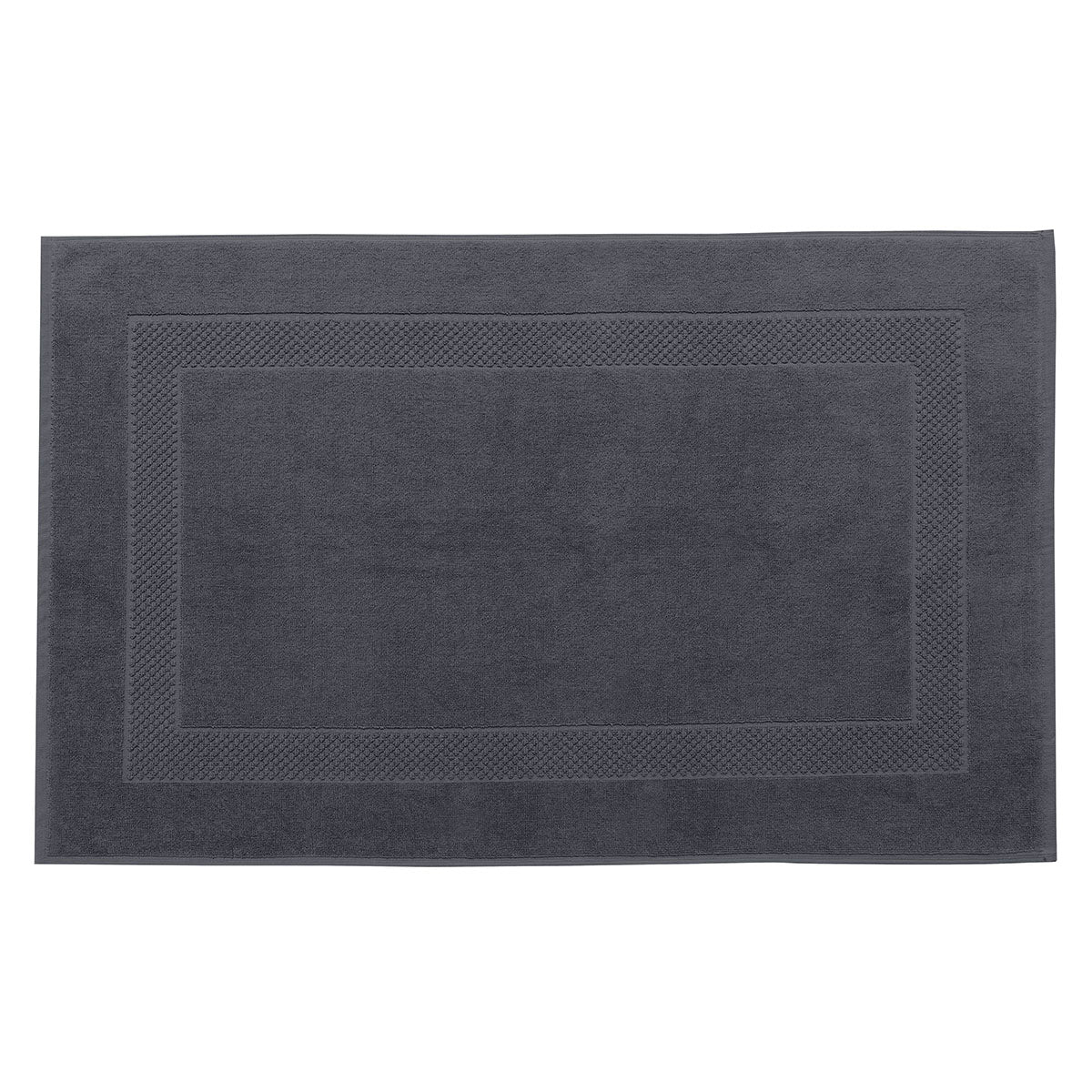 Eponge Unie - Tapis De Bain - Anthracite