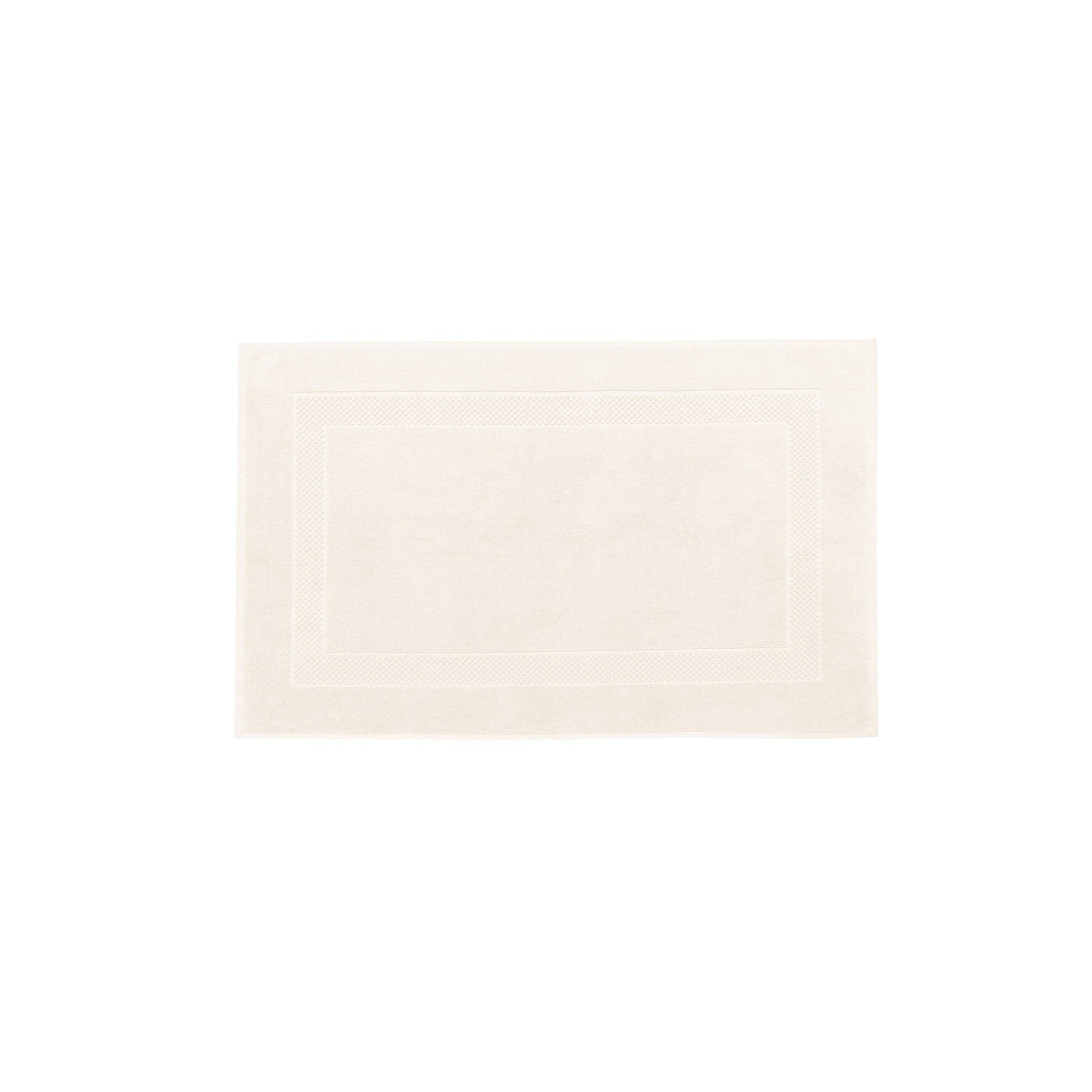 Eponge Unie - Tapis De Bain - Crème