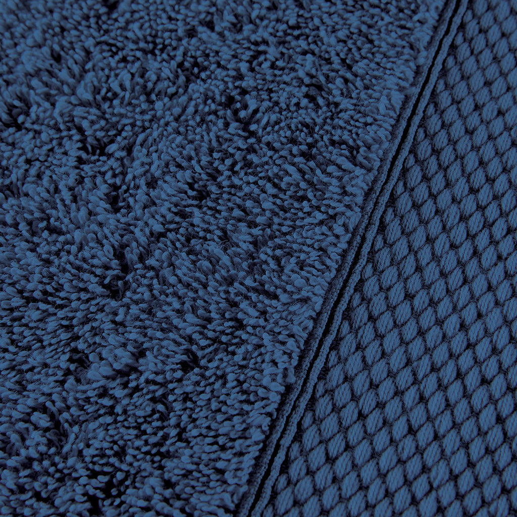 Eponge Unie - Drap De Douche - Bleu Nuit