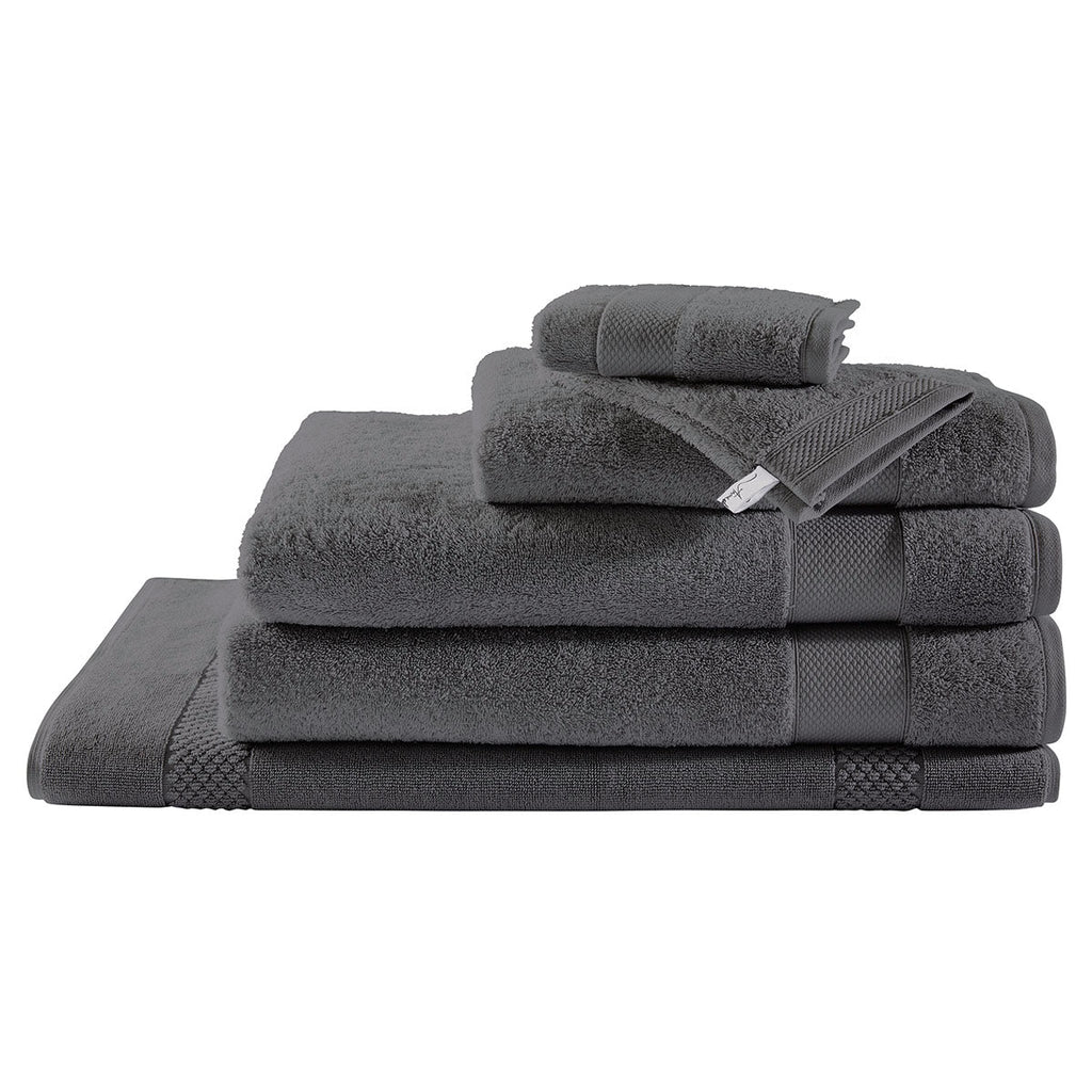 Eponge Unie - Drap De Douche - Anthracite