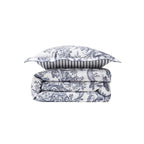 4 Continents - Housse De Couette - Blanc/Bleu