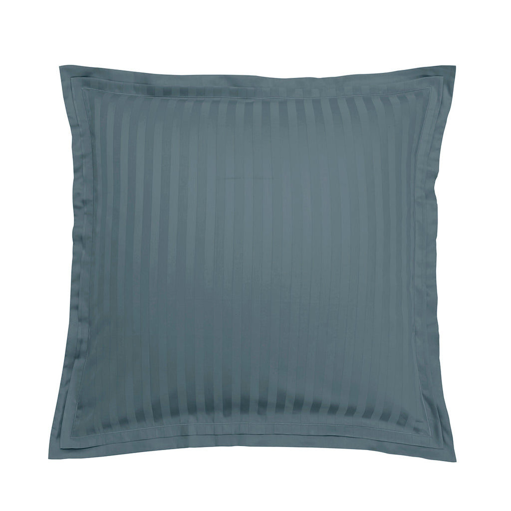 Satin Uni Jacquard - Taie D'Oreiller - Minéral