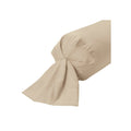 Satin Uni Jacquard - Taie De Traversin - Grège
