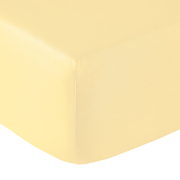 Percale Unie - Drap Housse - Jaune