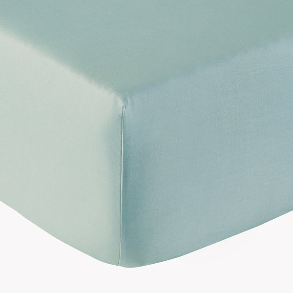 Percale Unie - Drap Housse - Vert D'Eau