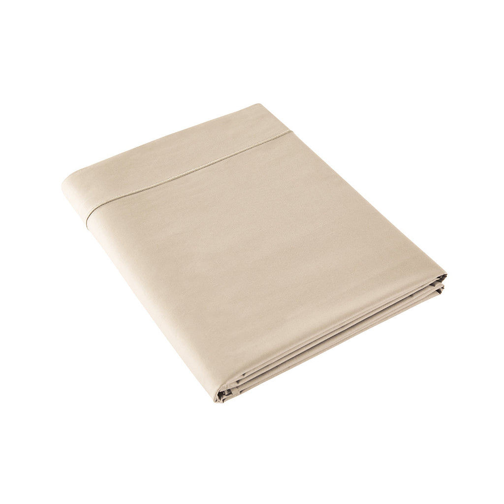 Percale Unie - Drap Plat - Beige