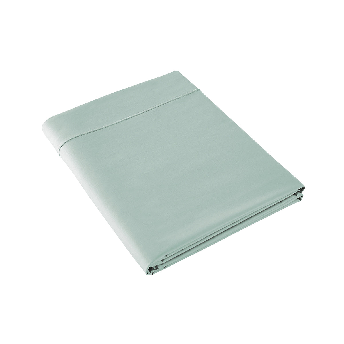 Percale Unie - Drap Plat - Vert D'Eau