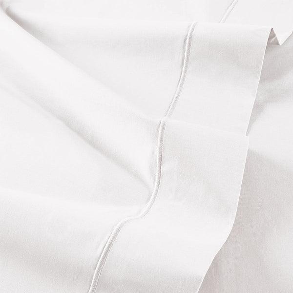 Percale Unie - Drap Plat - Blanc