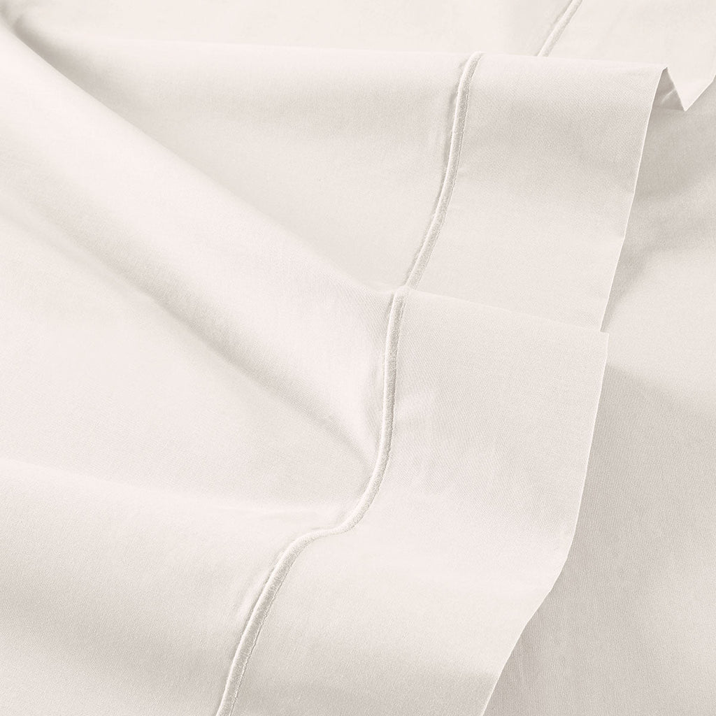 Percale Unie - Drap Plat - Ivoire