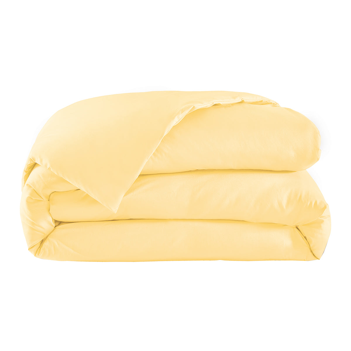 Percale Unie - Housse De Couette - Jaune