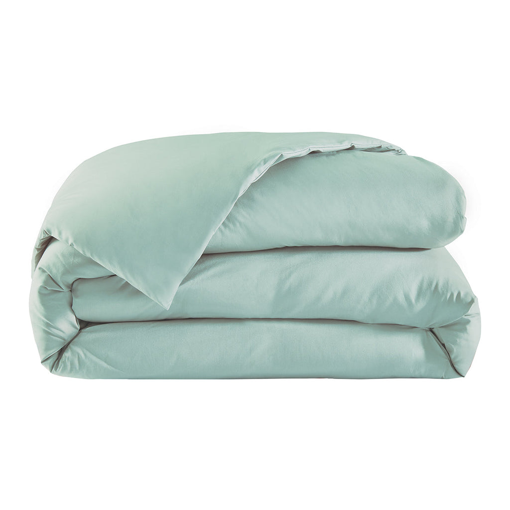 Percale Unie - Housse De Couette - Vert D'Eau