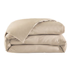 Percale Unie - Housse De Couette - Beige