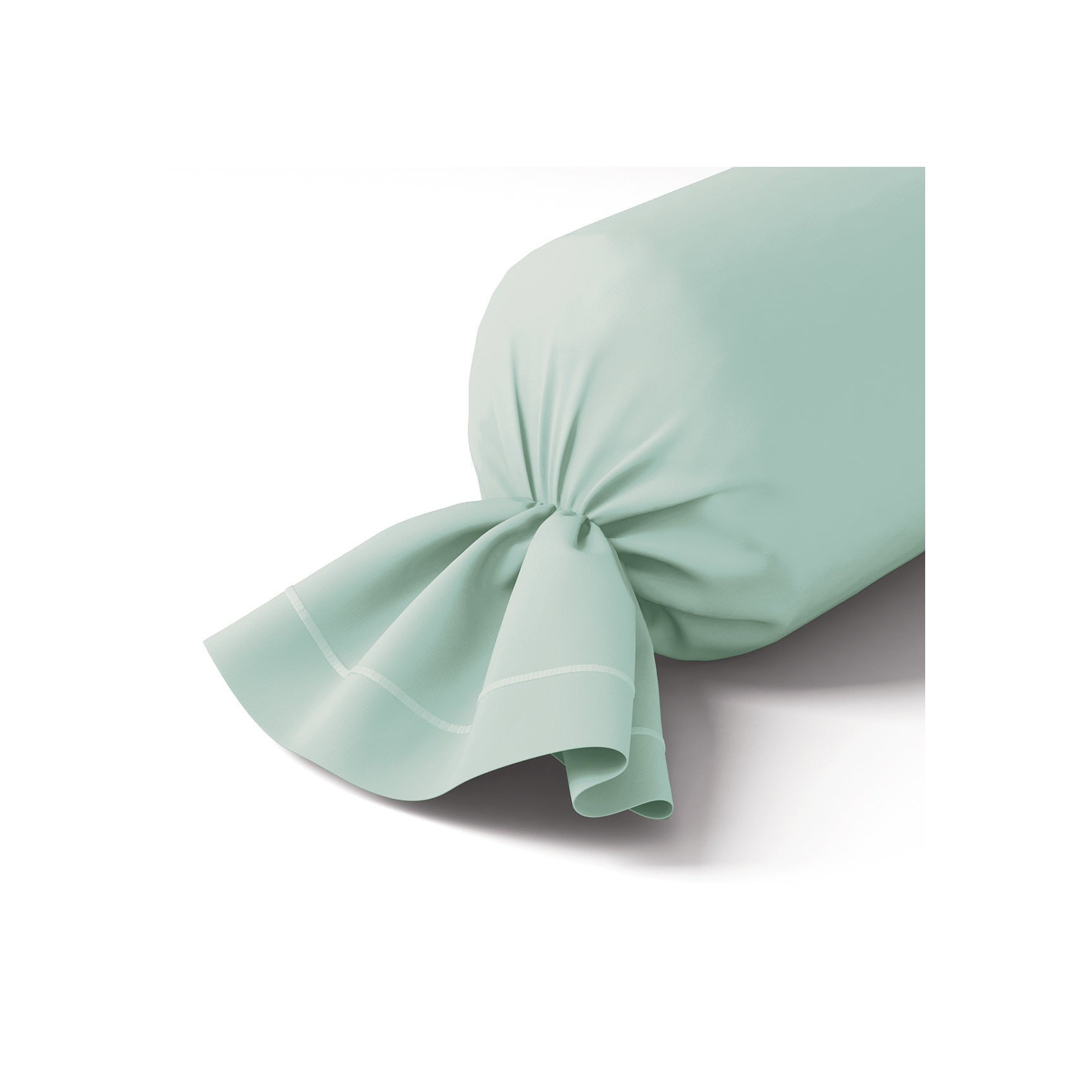 Percale Unie - Taie De Traversin - Vert D'Eau