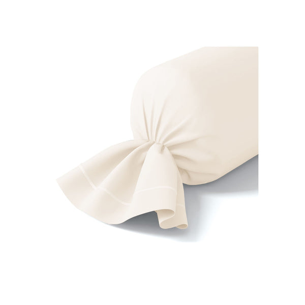 Percale Unie - Taie De Traversin - Ivoire