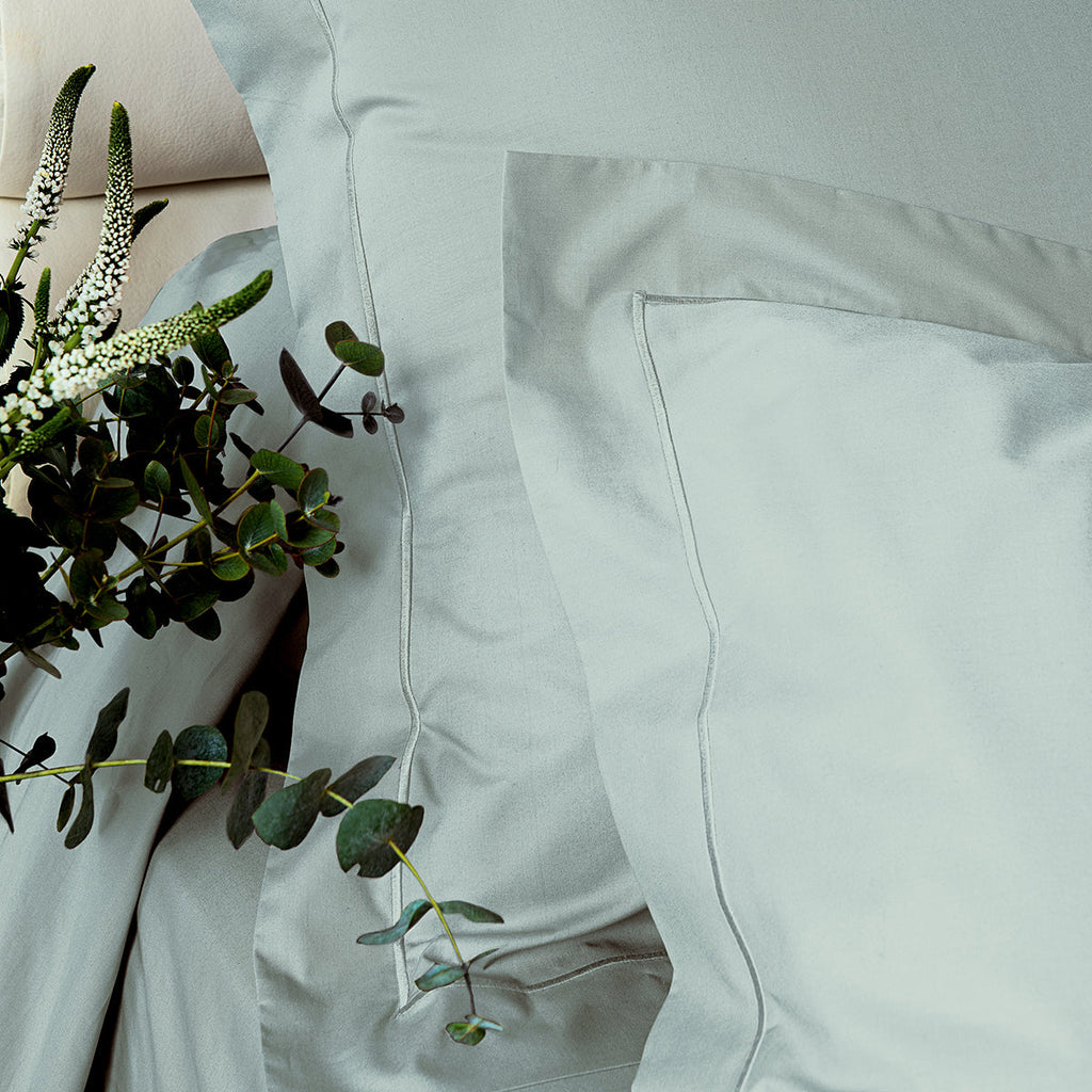 Percale Unie - Taie D'Oreiller - Vert D'Eau