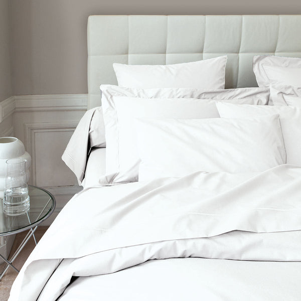 Percale Unie - Taie D'Oreiller - Blanc