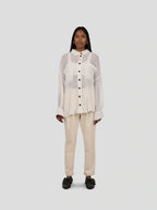 Chemise Astrée In Papier Crépon Gauze