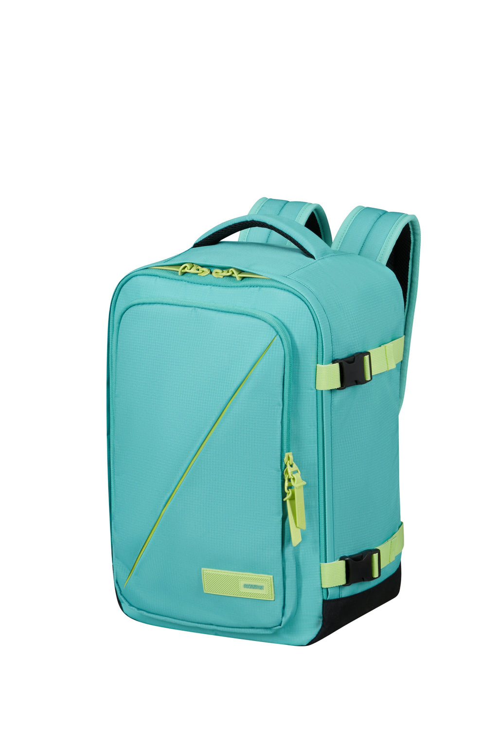 Backpack - Take2Cabin - Dusty Turquoise/Lime