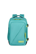 Backpack - Take2Cabin - Dusty Turquoise/Lime